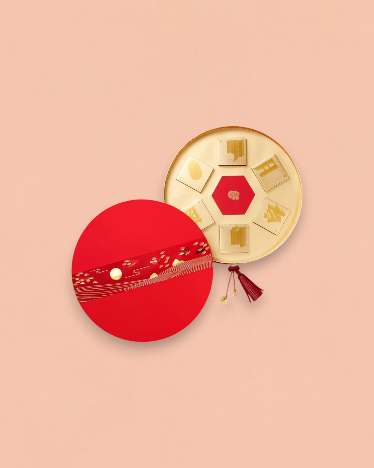 Round Rigid Cosmetic Box