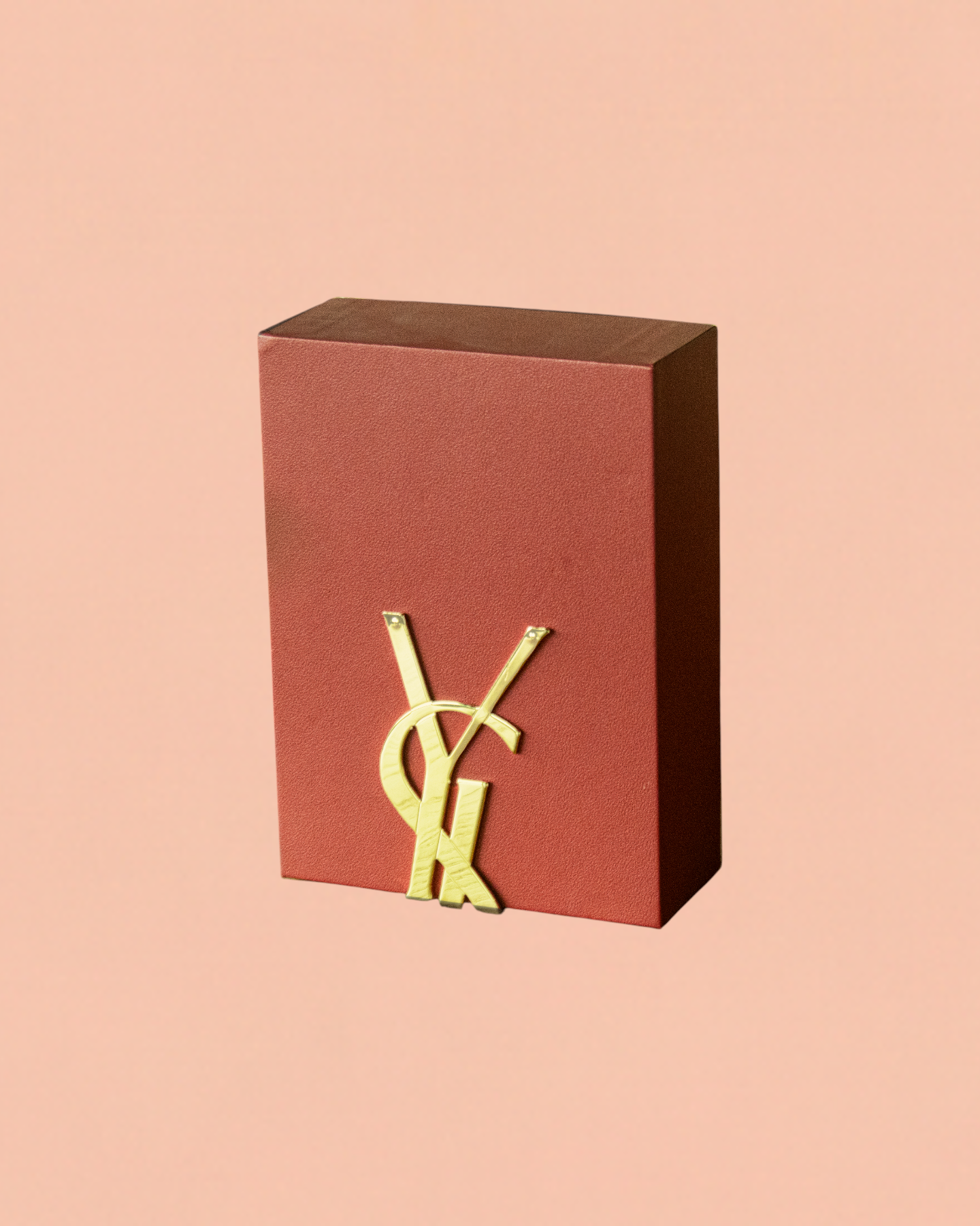 Burgundy Lid and Base Cosmetic Box