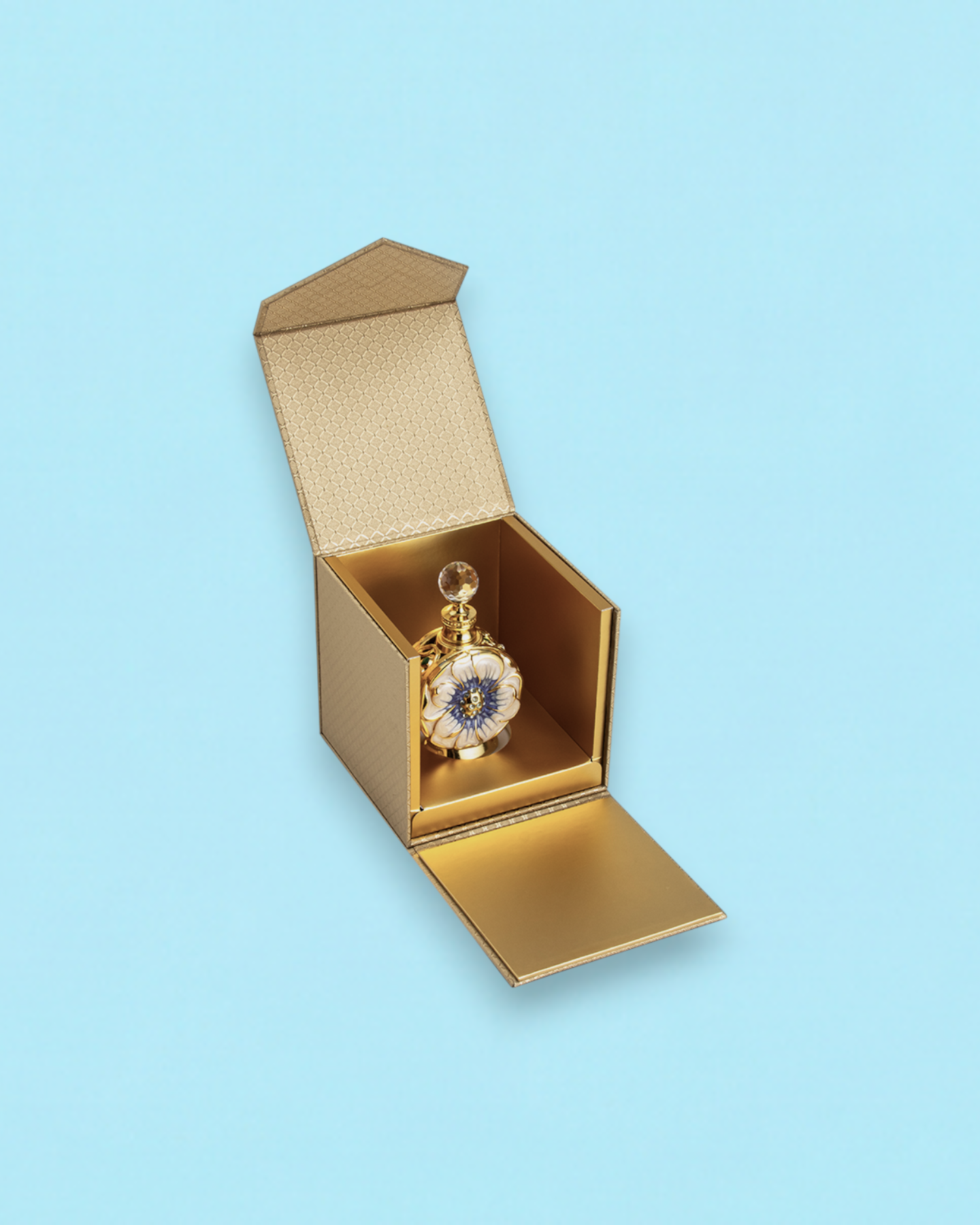 Flip Lid Shaped Perfume Box