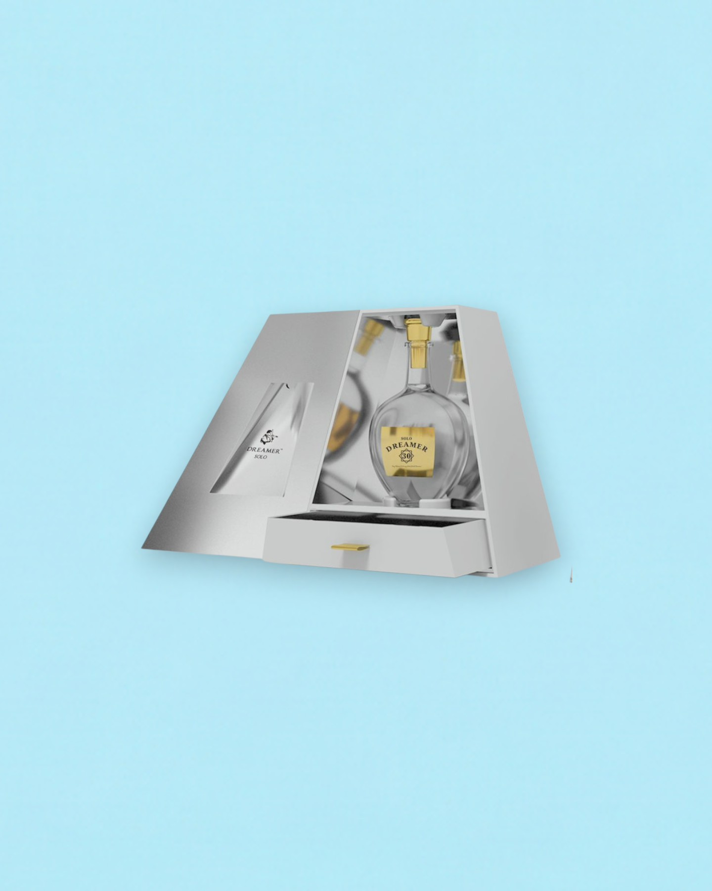 Trapezoid Drawer Perfume Box