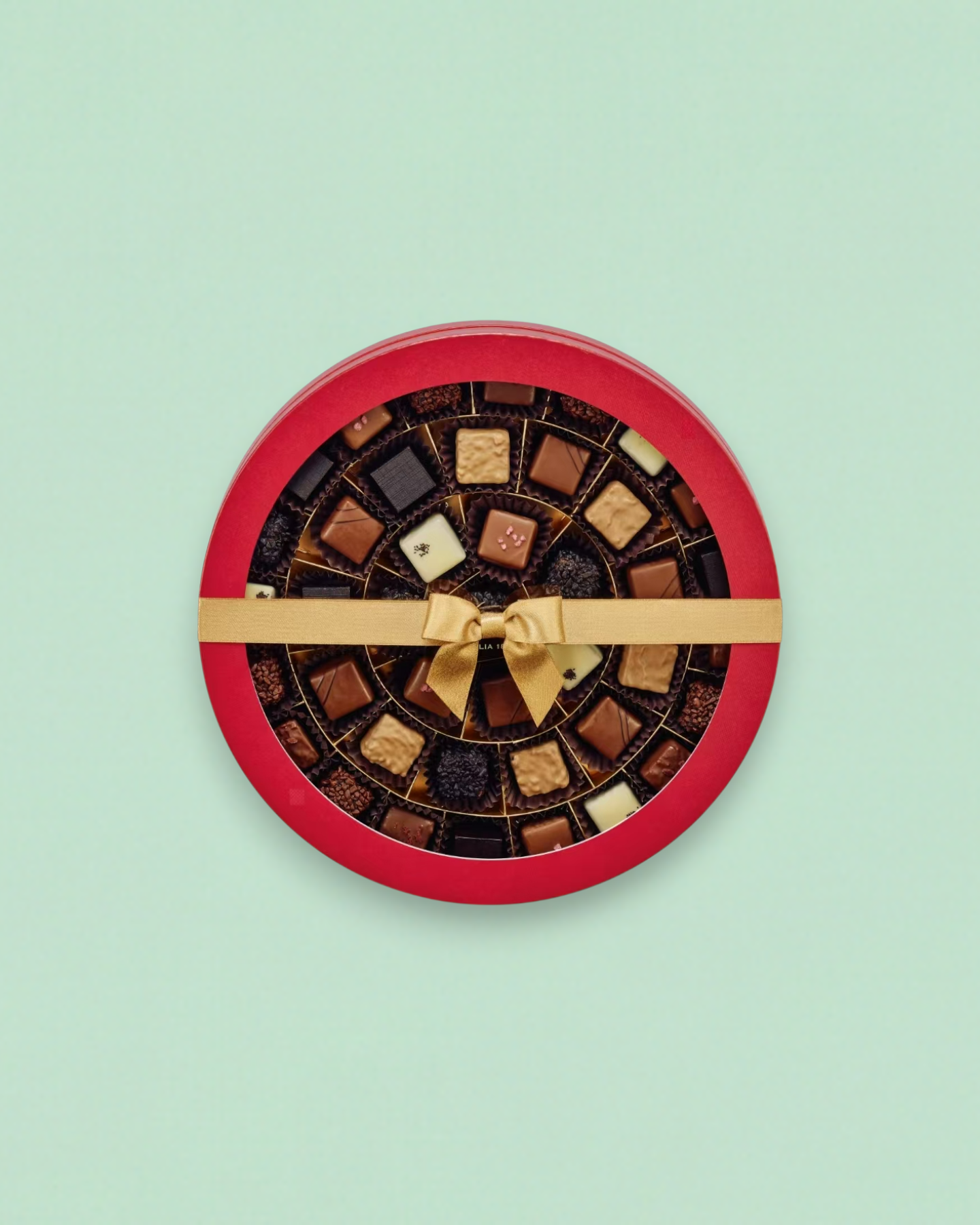 Round Lid And Base Chocolate Box