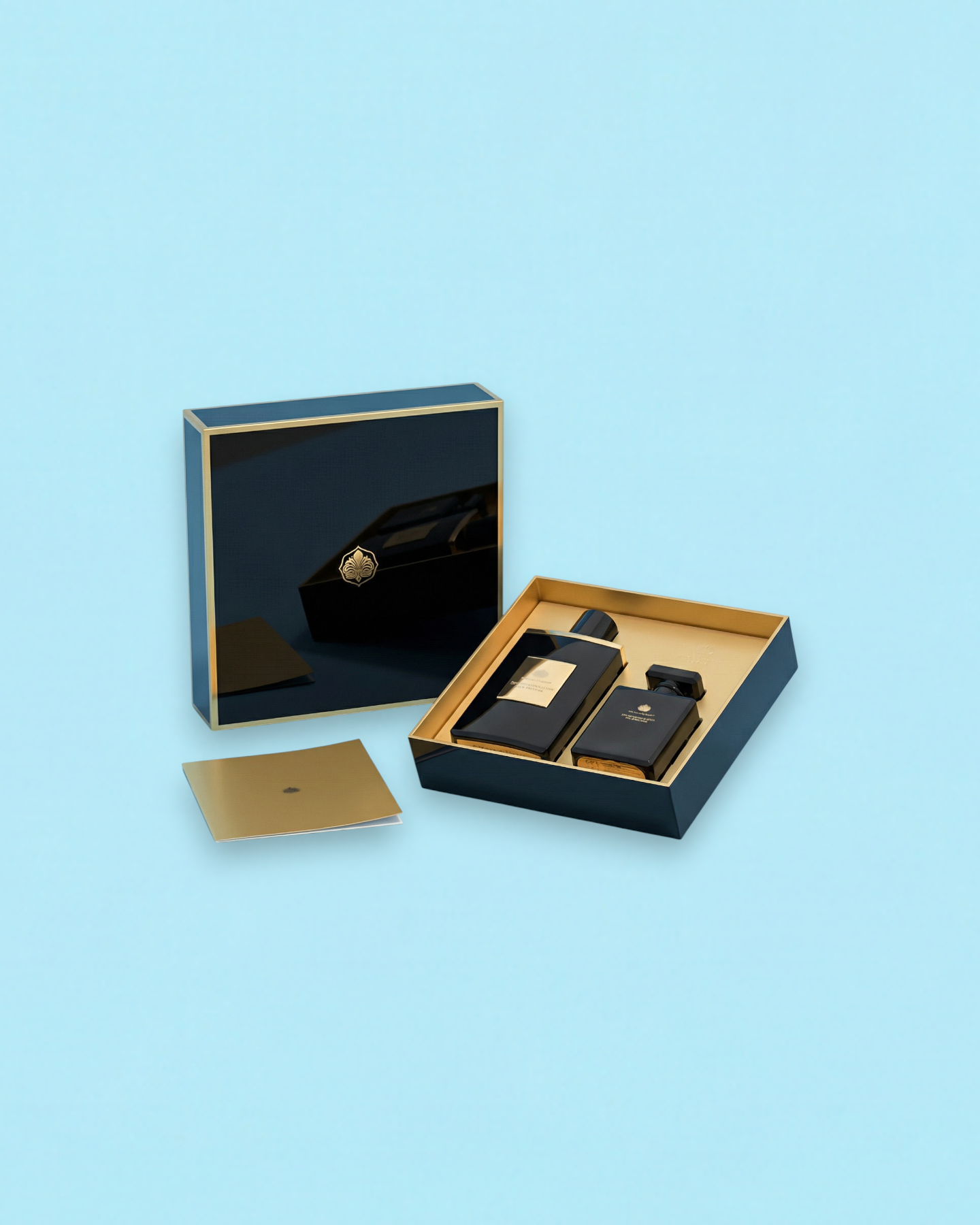 Square Lid and Base Perfume Box