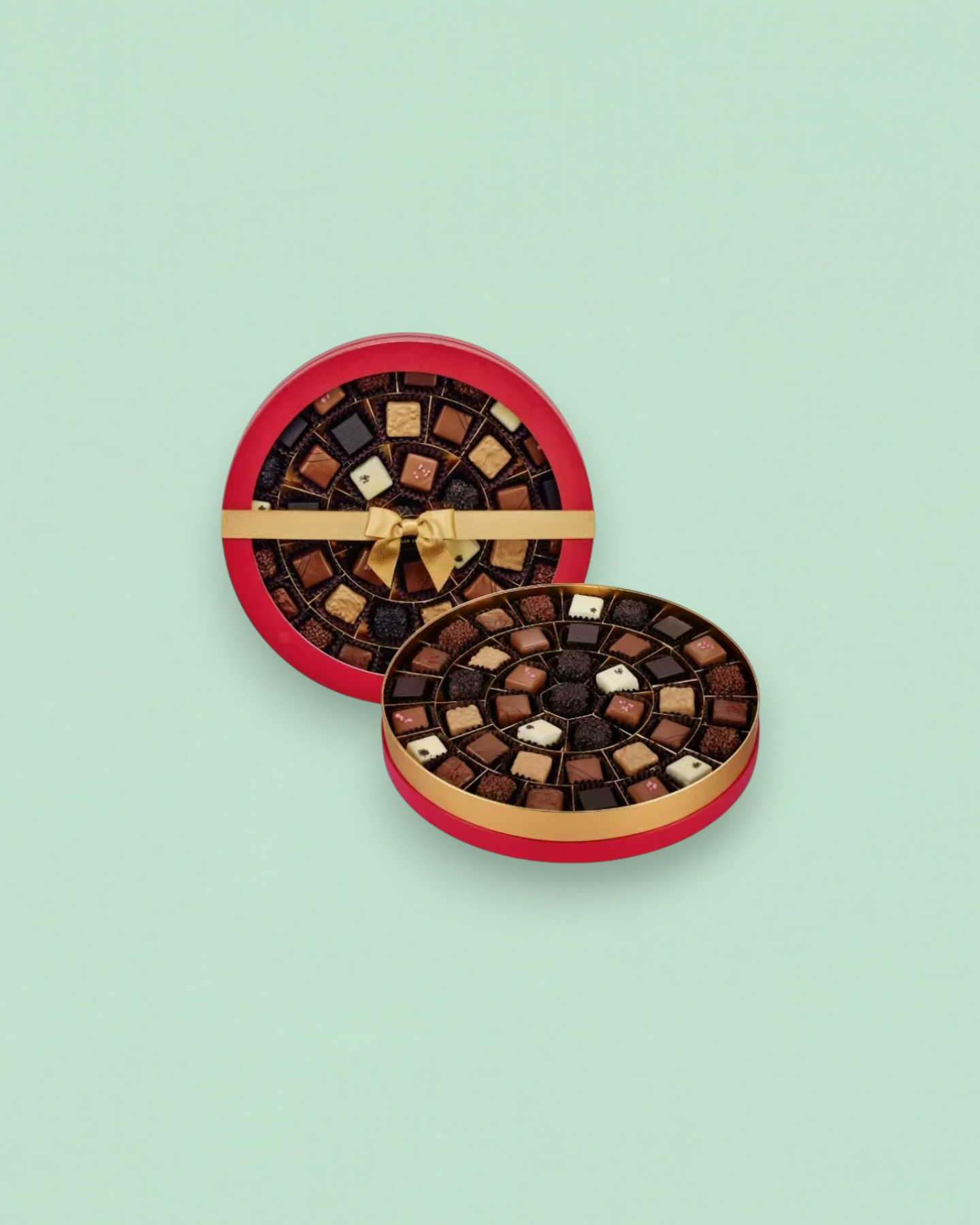 Round Lid And Base Chocolate Box