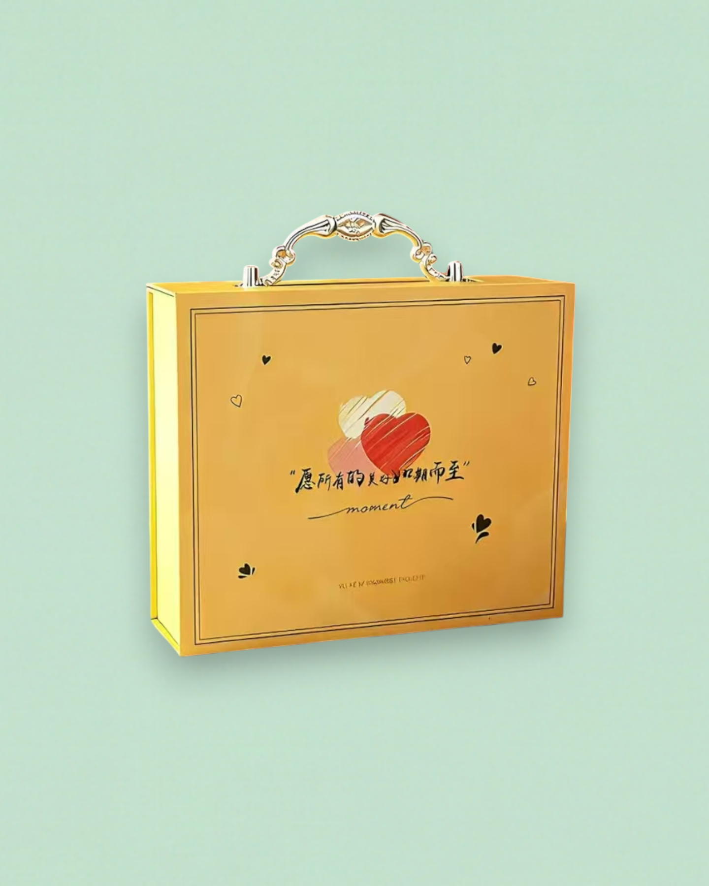 Book-Shaped Handle Chocolate Box