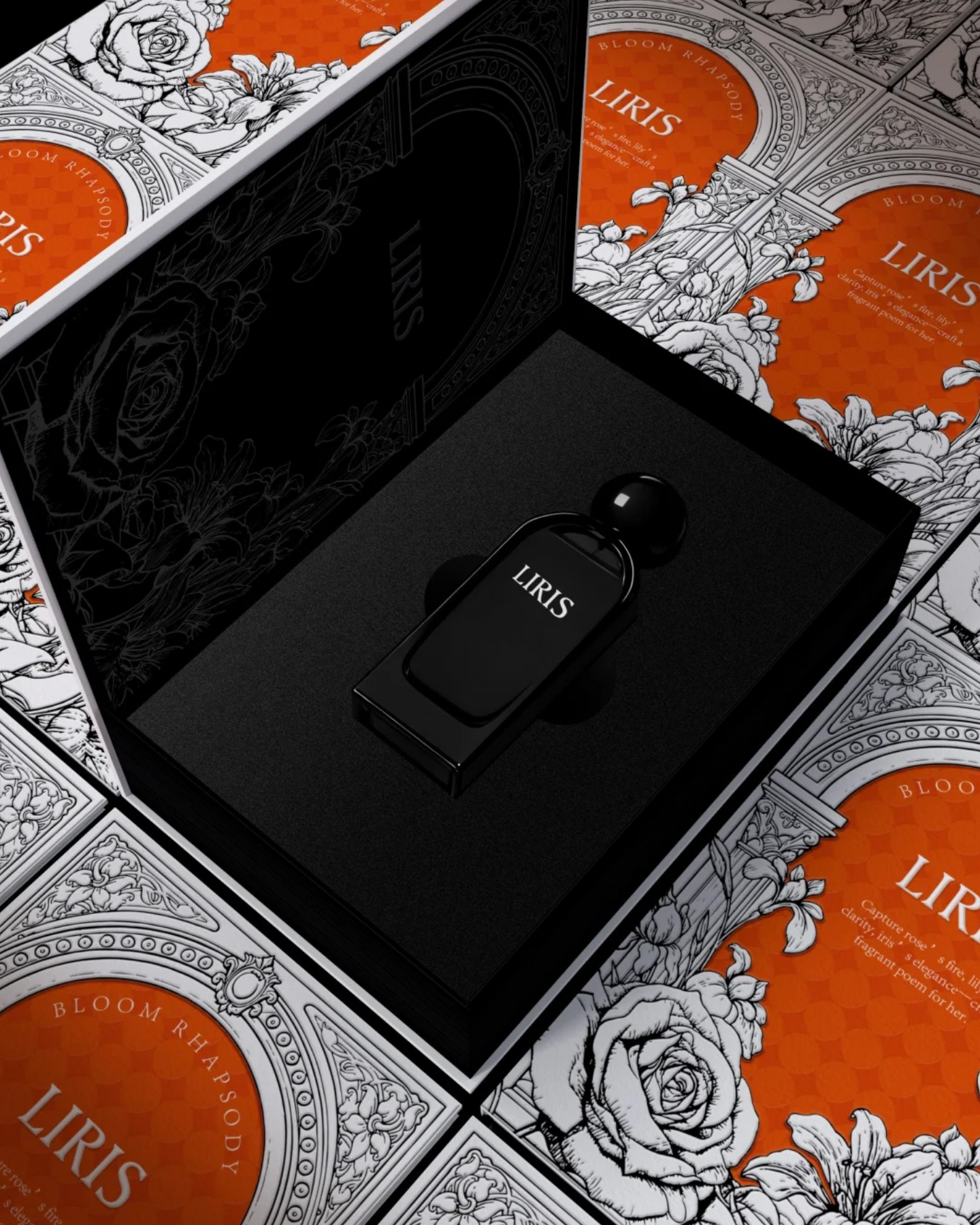 Perfume packaging ①