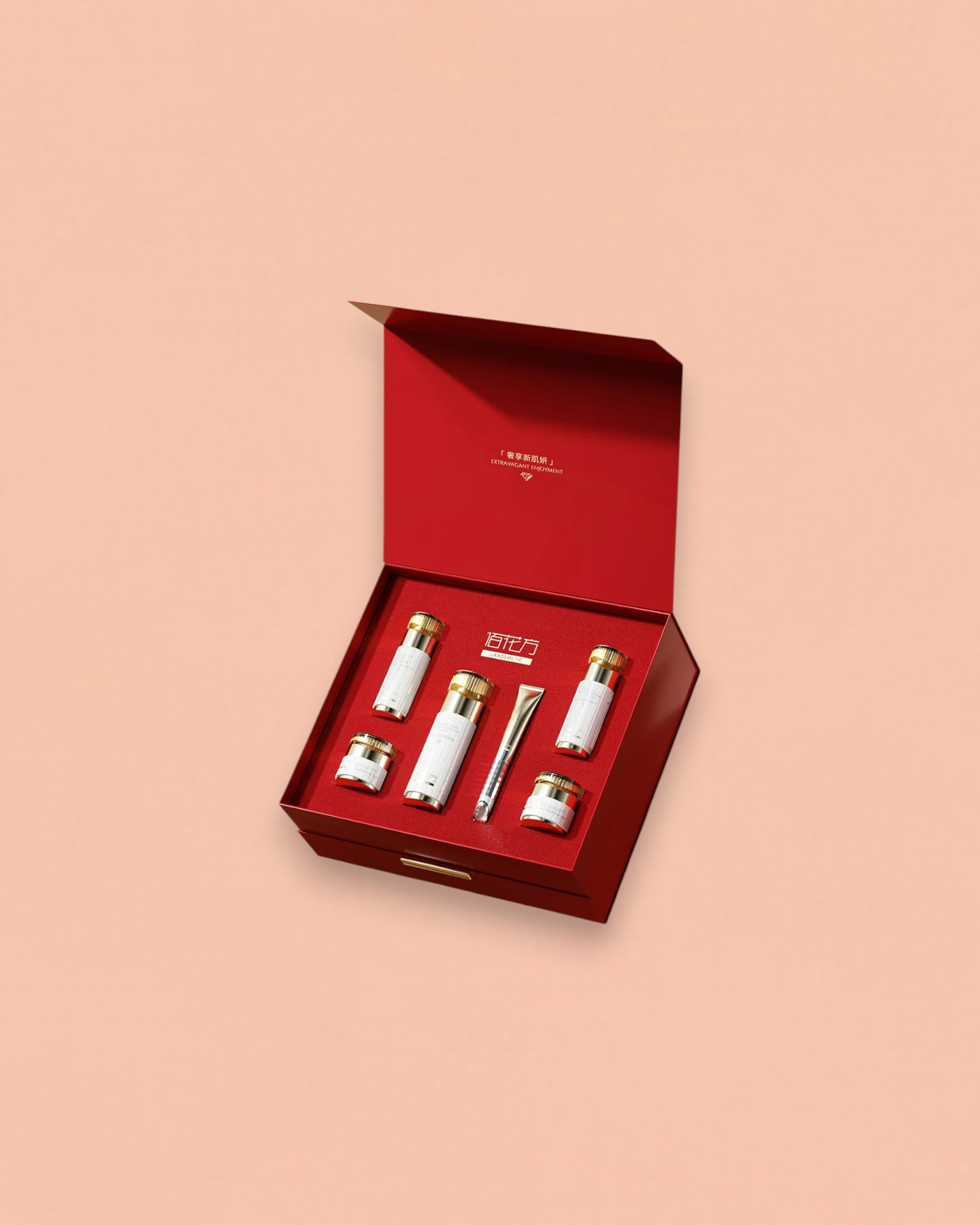 Luxury Hinged Lid Cosmetic Box