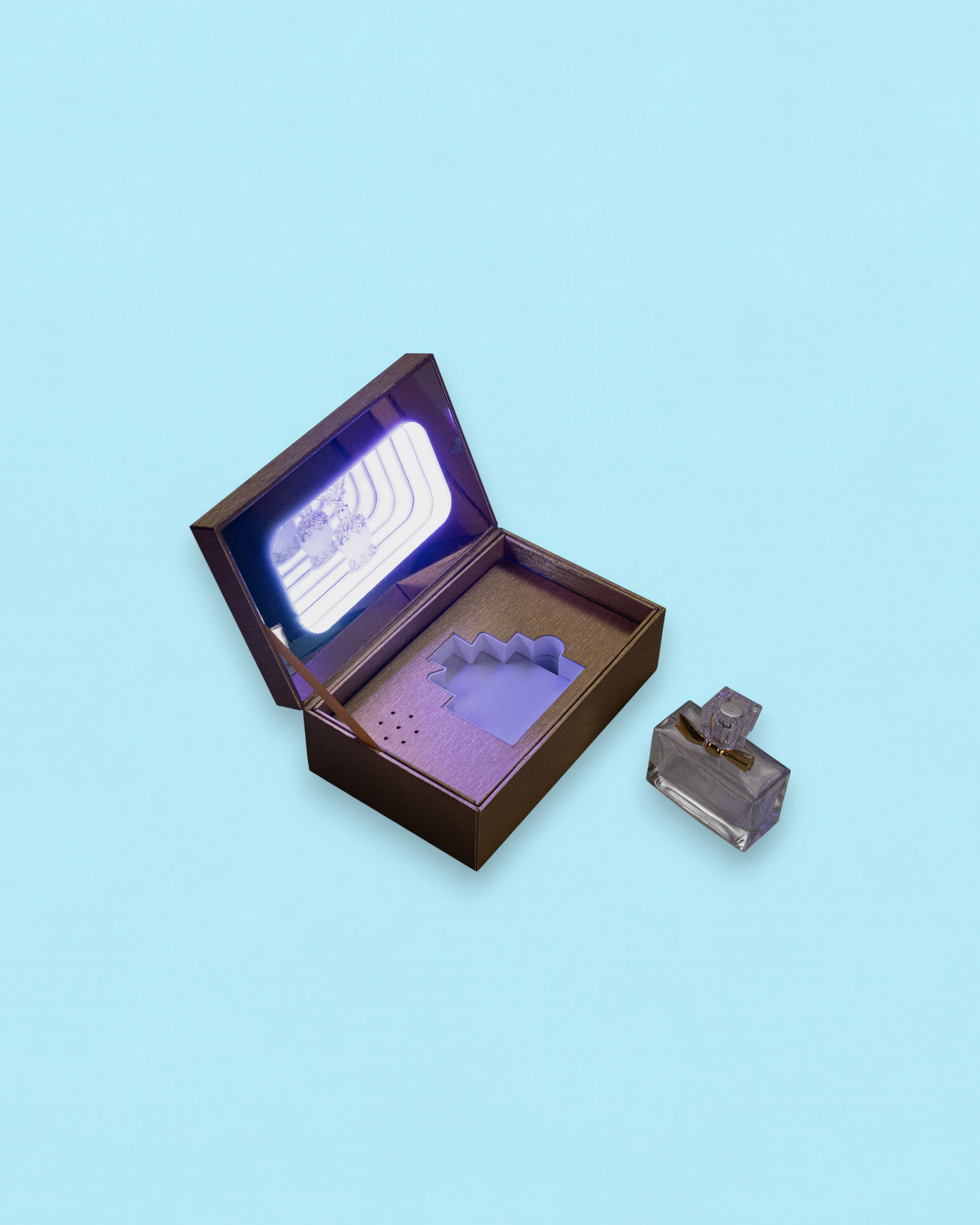 3D Book Style Perfume Box