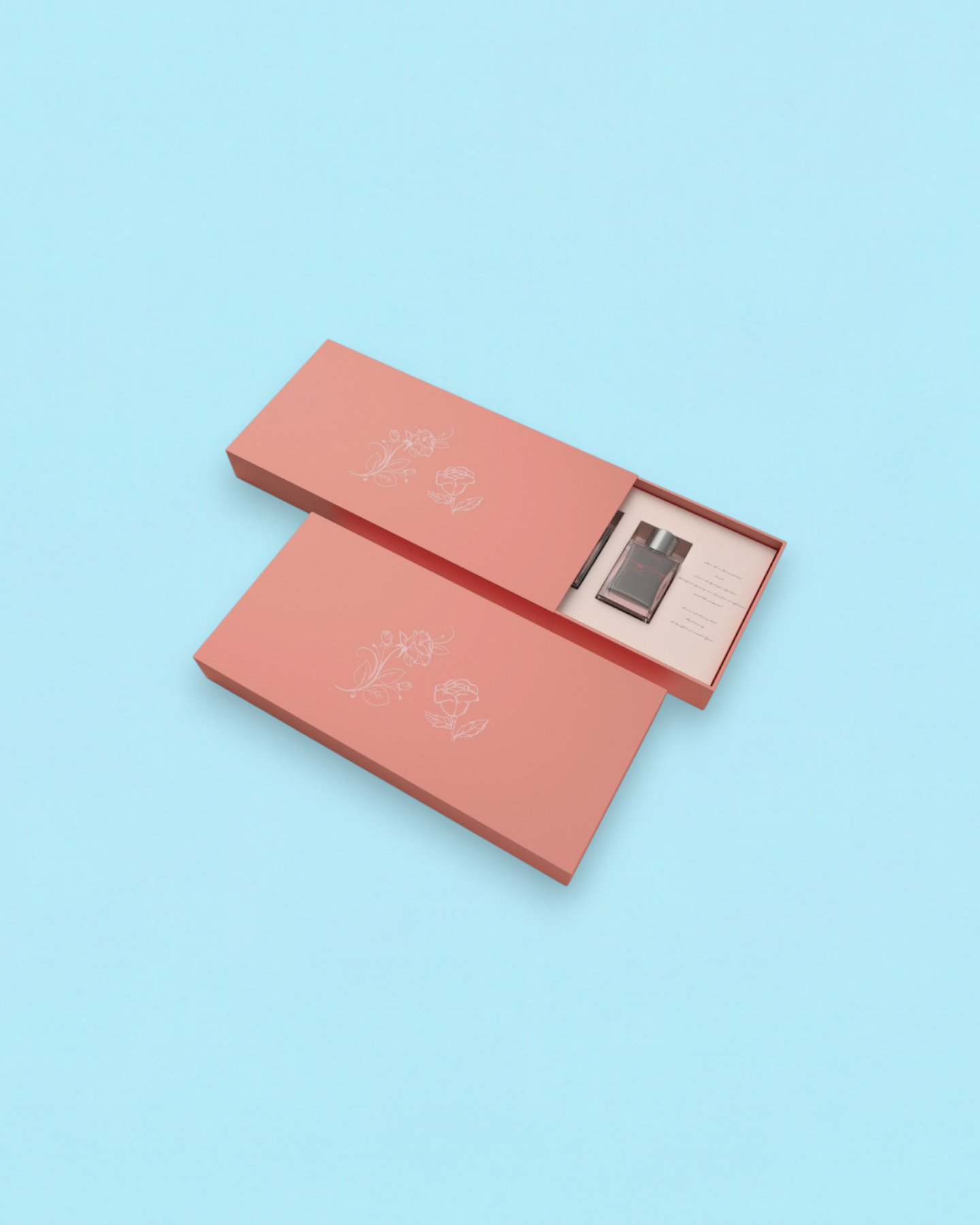 Rectangle Drawer Perfume Box