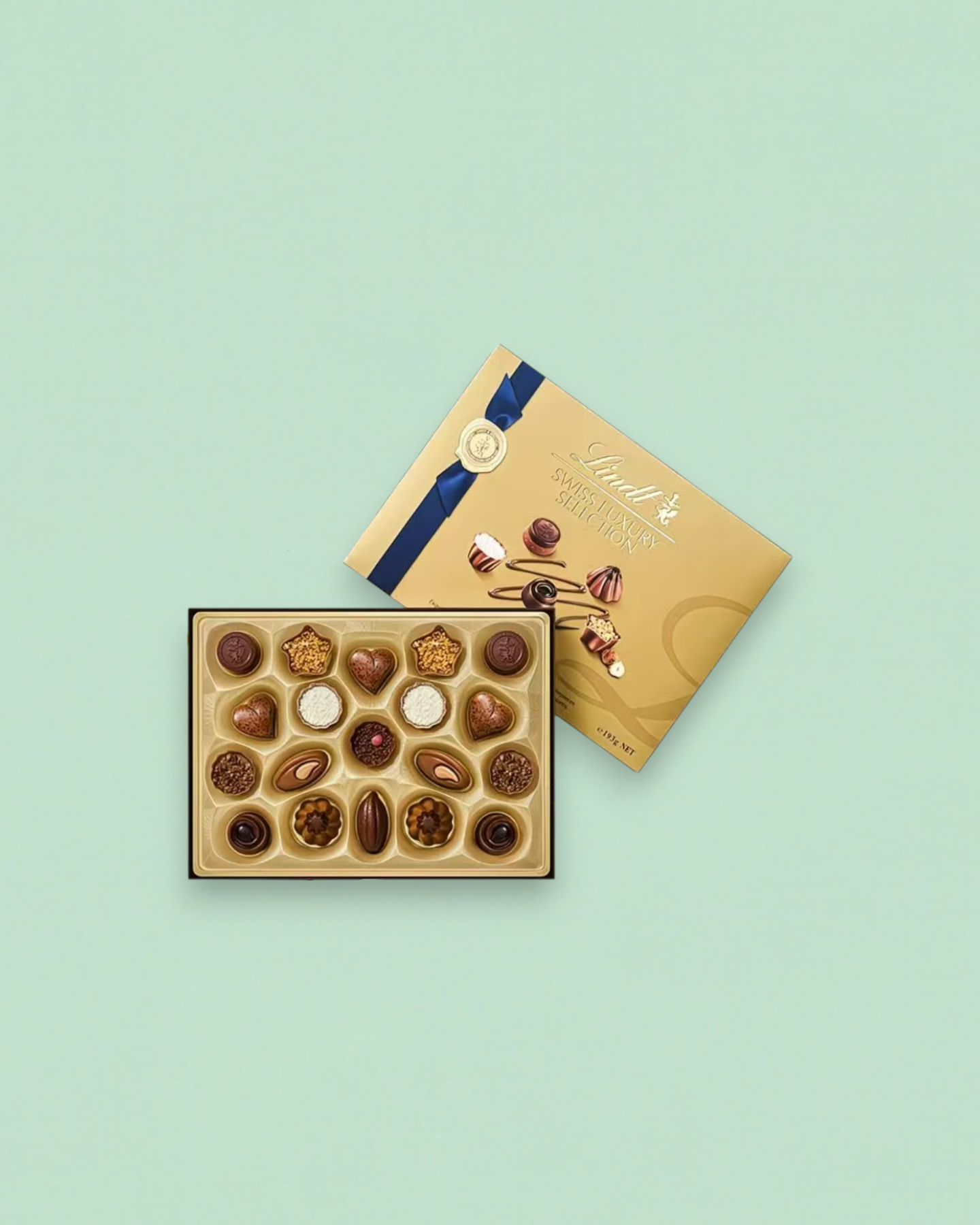 Lid And Base Chocolate Box